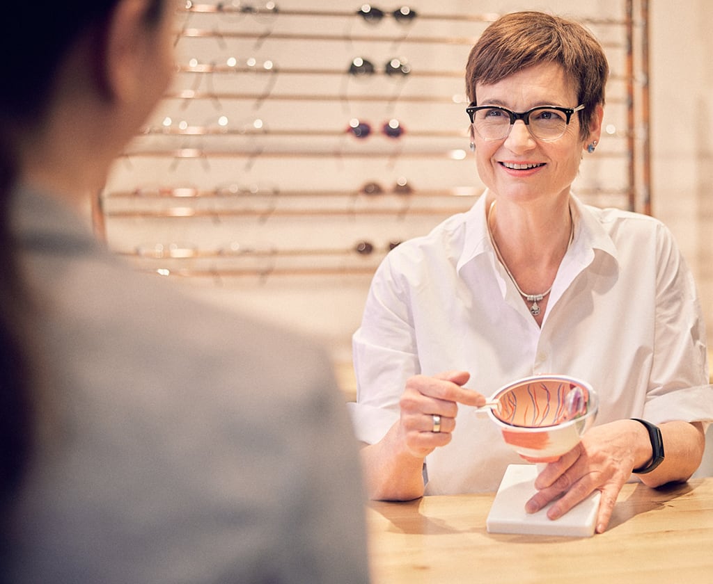 Bedarfsanalyse beim Optiker