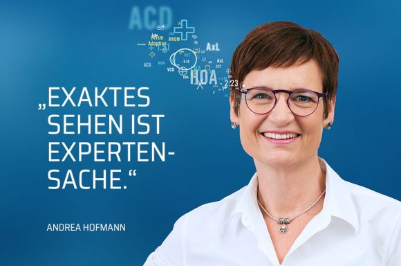 Gleitsichtgläser-Experte: Andrea Hofmann
